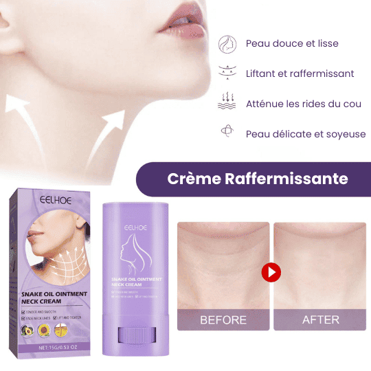 EELHOE - Baume raffermissant nourrissant, cible les rides et le relâchement cutané du cou