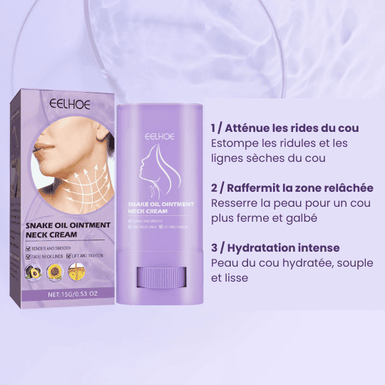 EELHOE - Baume raffermissant nourrissant, cible les rides et le relâchement cutané du cou